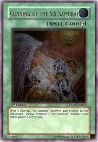 Cunning of the Six Samurai (UTR) (61) (GLAS) - YuGiOh Single