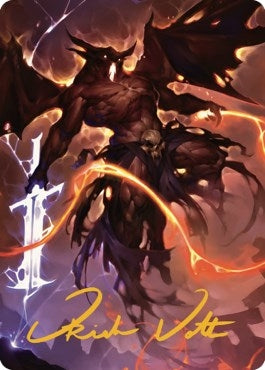 Image for Balor Art Card (Gold-Stamped Signature) (7) (Commander Legends: Battle for Baldur's Gate) - Magic: The Gathering