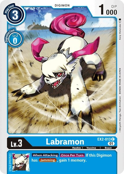 Labramon (2013) [EX02] - Digimon Card Game Single