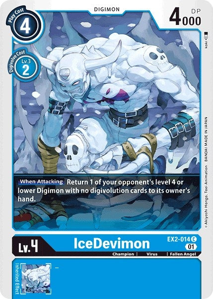 IceDevimon (2014) [EX02] - Digimon Card Game Single