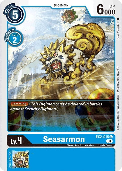 Seasarmon (2015) [EX02] - Digimon Card Game Single