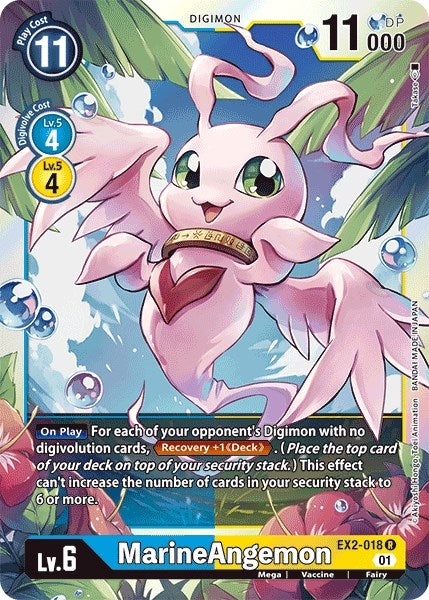 MarineAngemon (2018) [EX02] - Digimon Card Game Single