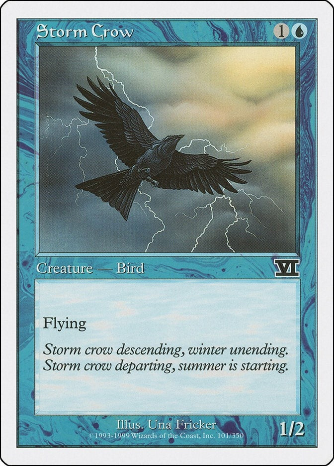 Storm Crow (101) [6ED] - MTG Single