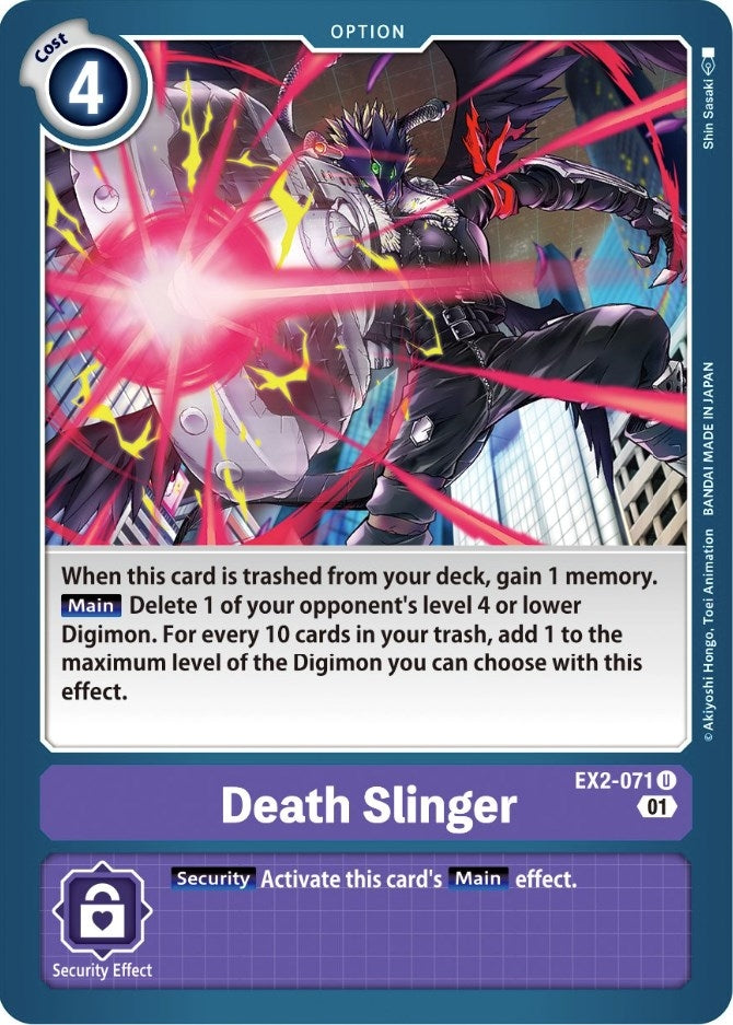 Death Slinger (2071) [EX02] - Digimon Card Game Single