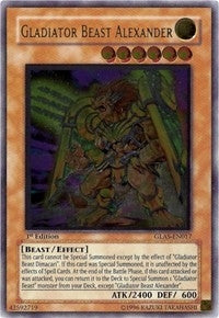 Gladiator Beast Alexander (UTR) (17) (GLAS) - YuGiOh Single