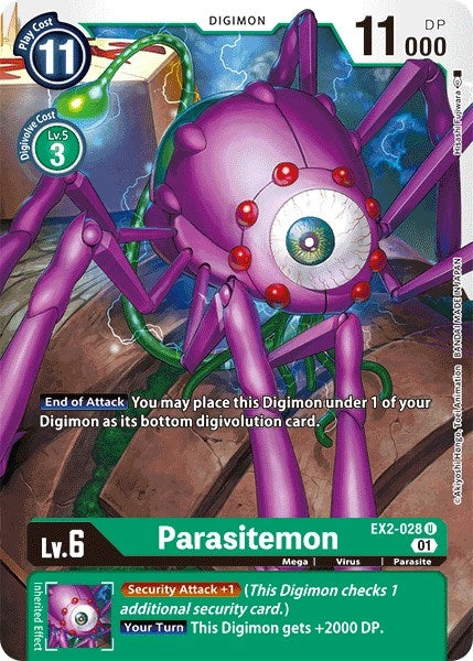 Parasitemon (2028) [EX02] - Digimon Card Game Single
