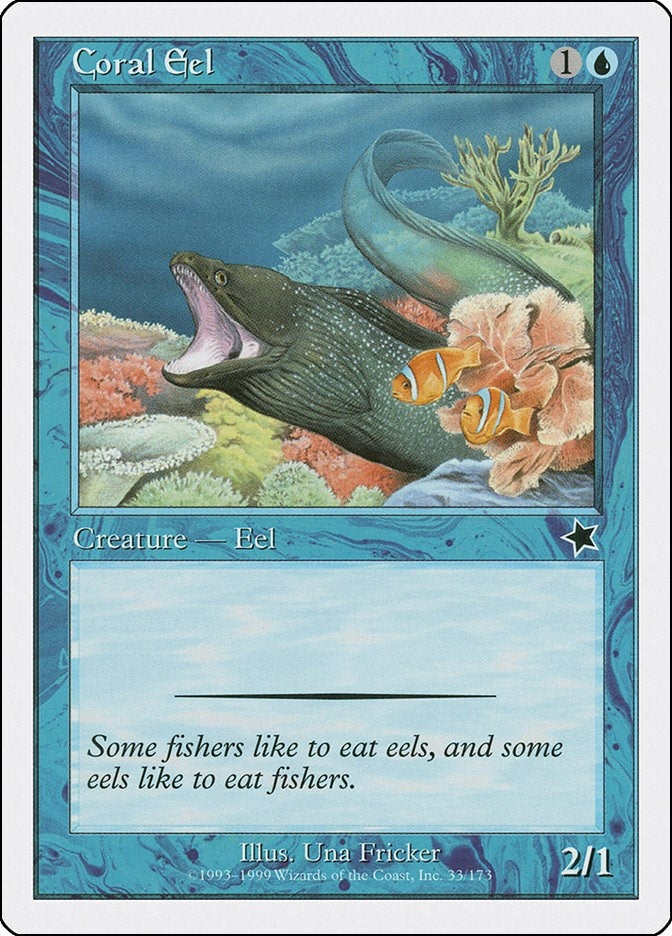 Coral Eel (33) [S99] - MTG Single