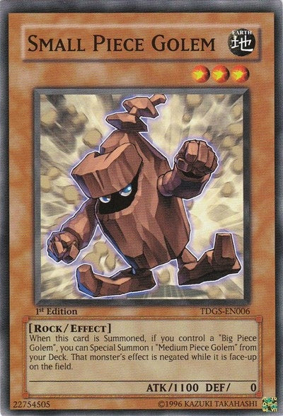 Small Piece Golem (6) - YuGiOh Single