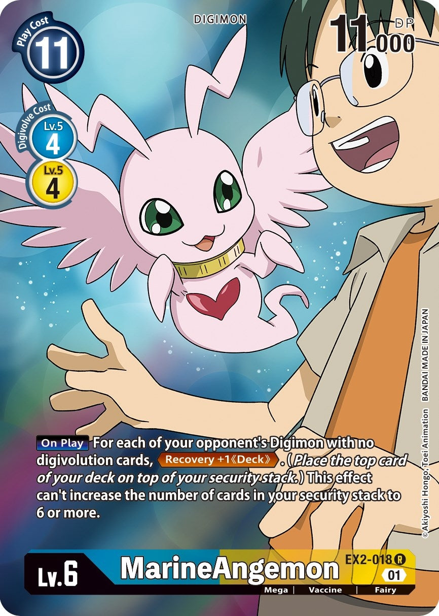 MarineAngemon (Alternate Art) (2018) [EX02] - Digimon Card Game Single