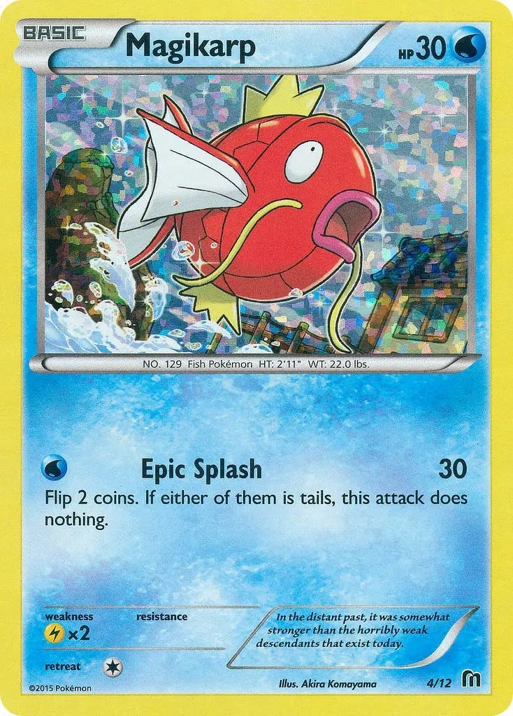 Image for Magikarp (004/012) (McDonald's Promos 2016) - Pokemon