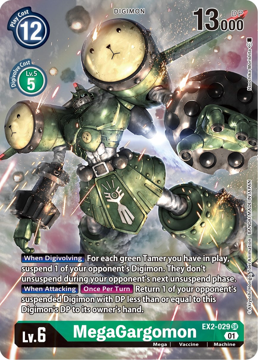 MegaGargomon (Alternate Art) (2029) [EX02] - Digimon Card Game Single