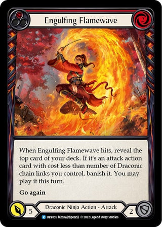 Engulfing Flamewave (Red) (51) [UPR] - Flesh and Blood TCG Single