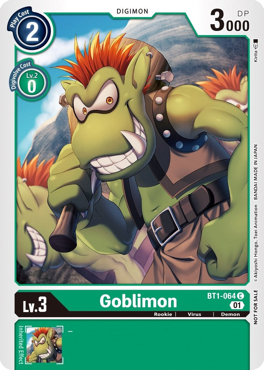 Goblimon - BT1-064 (Winner Pack New Awakening) (1064) [BT01-03] - Digimon Card Game Single