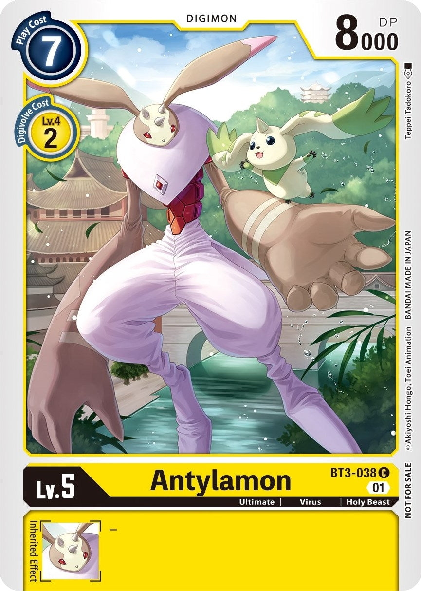Antylamon - BT3-038 (Winner Pack New Awakening) (3038) [BT01-03] - Digimon Card Game Single