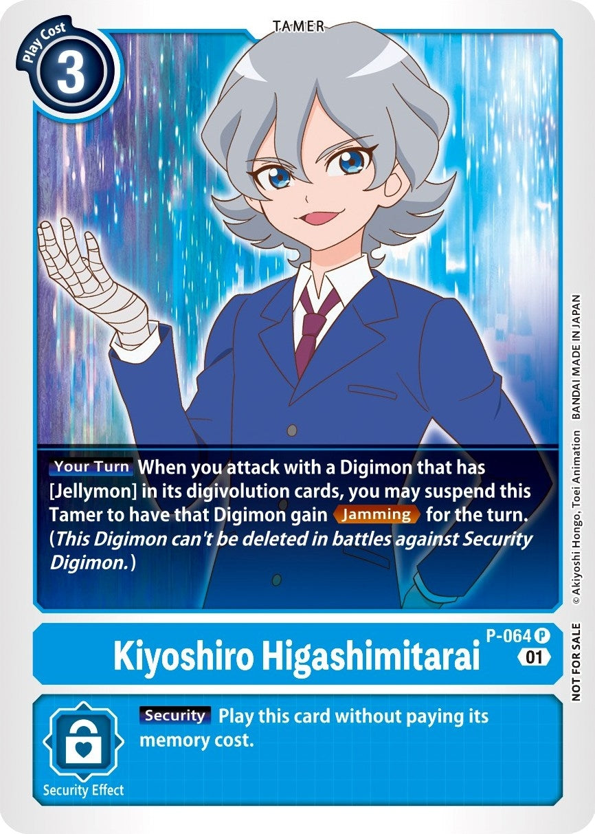 Kiyoshiro Higashimitarai (Official Tournament Pack Vol.5) (64) [D-PR] - Digimon Card Game Single