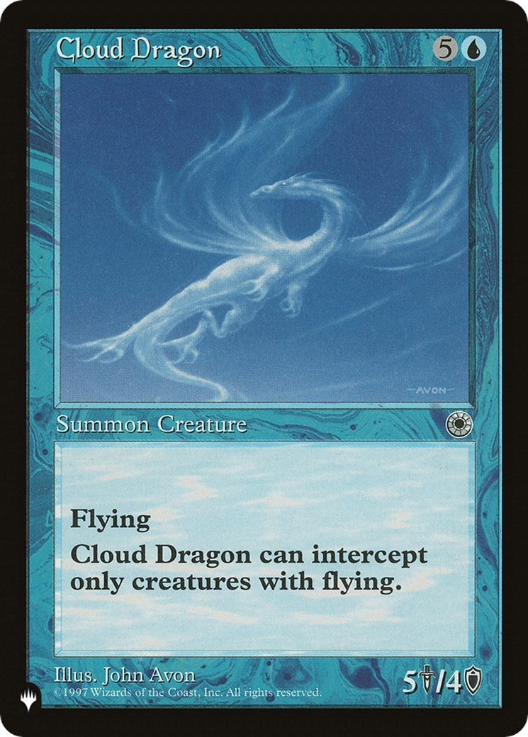 Cloud Dragon [LIST] - MTG Single