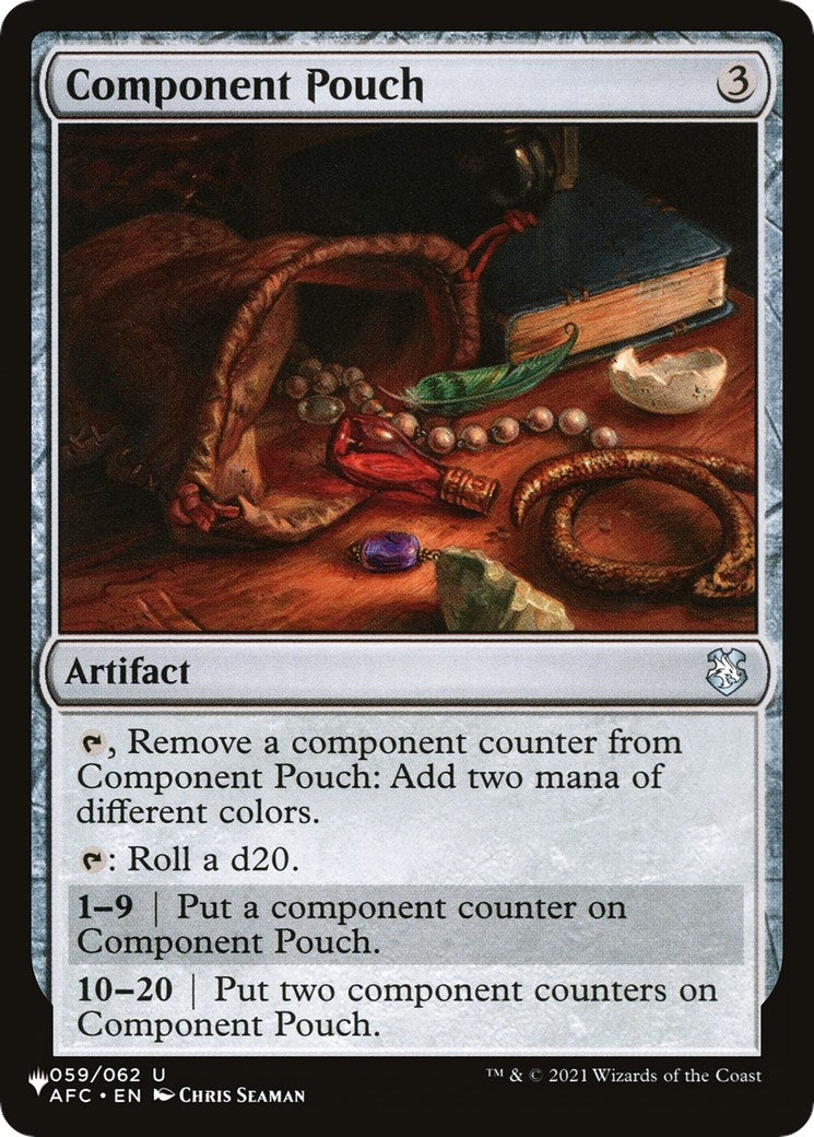 Component Pouch (59) [LIST] - MTG Single