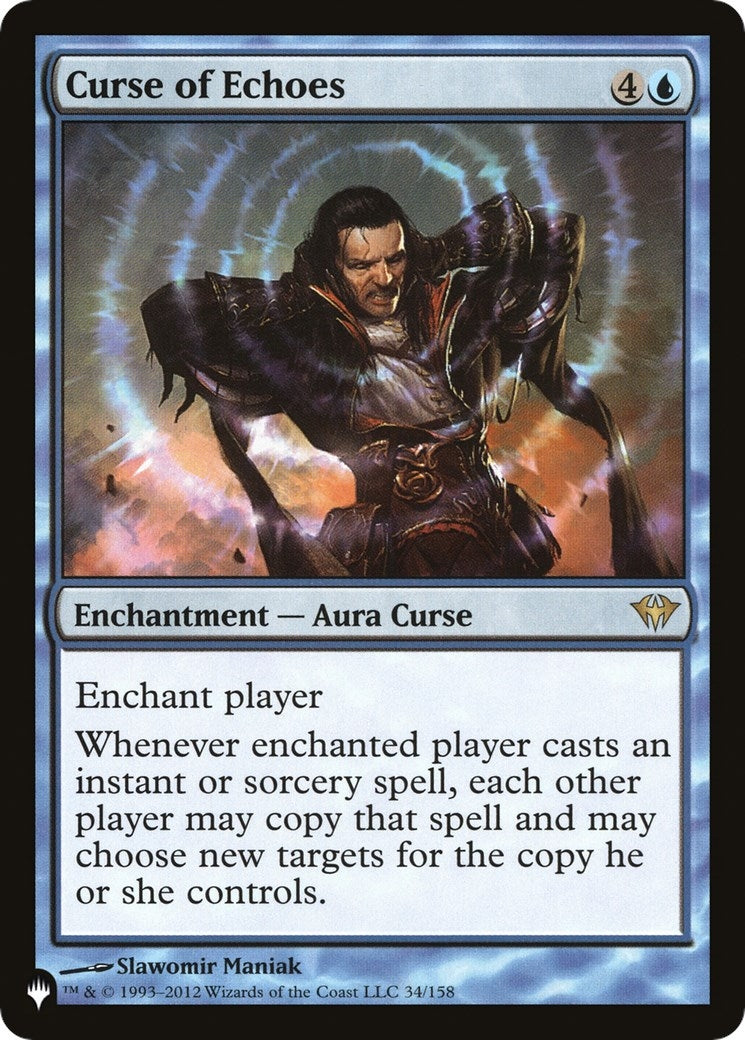 Curse of Echoes (34) [LIST] - MTG Single