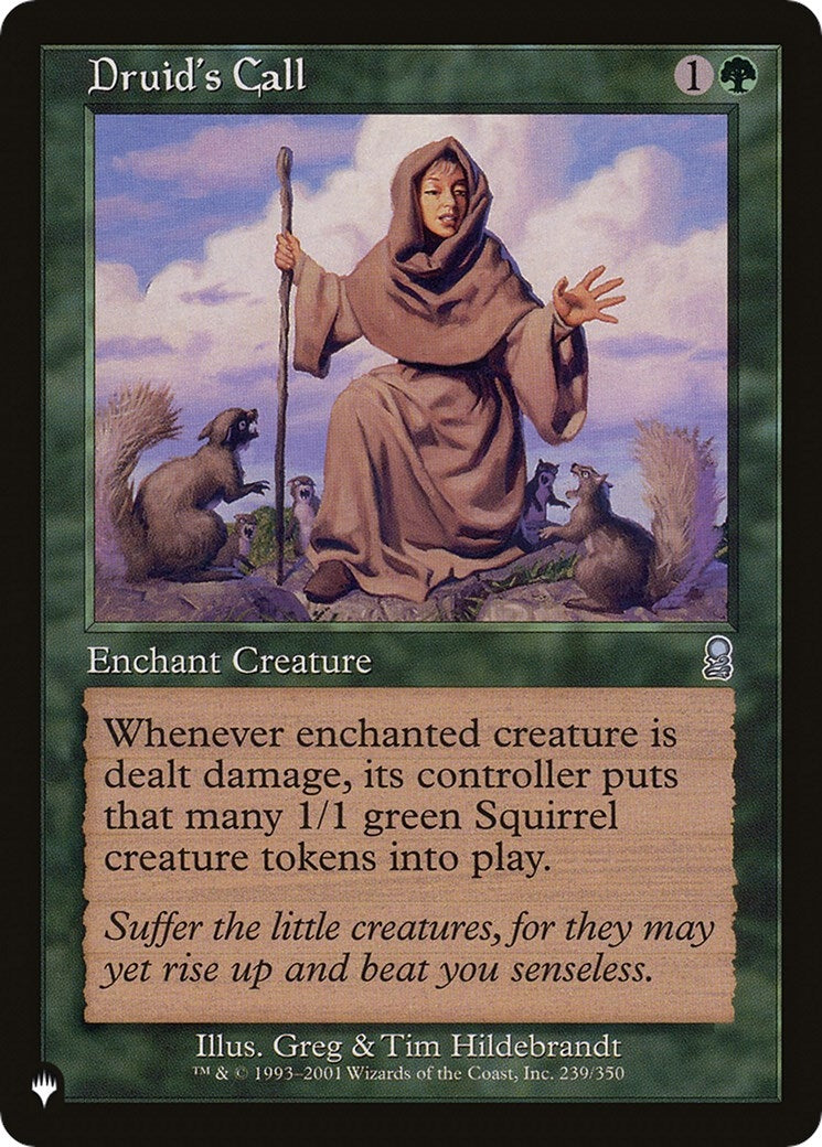 Druid’s Call (239) [LIST] - MTG Single