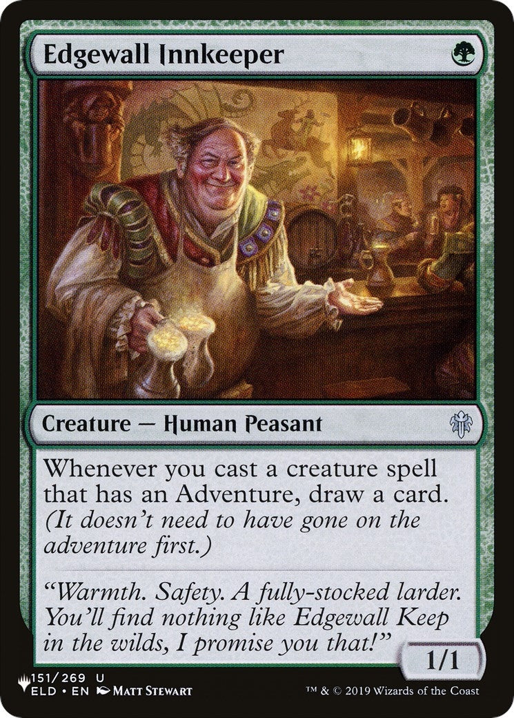 Edgewall Innkeeper (151) [LIST] - MTG Single