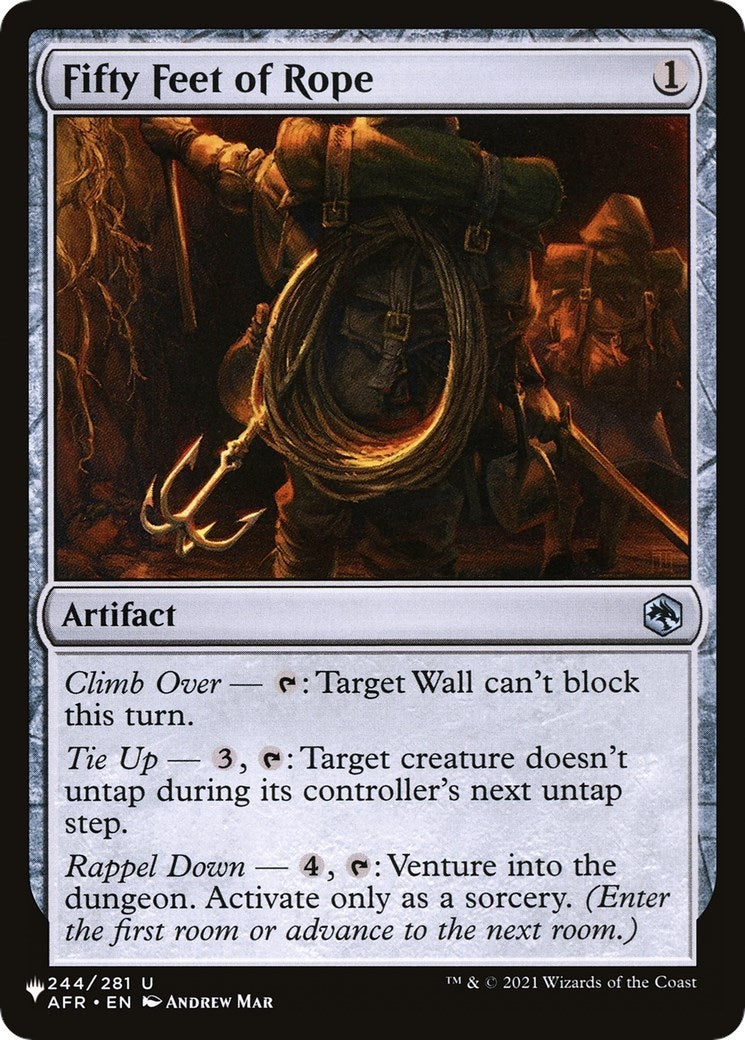 Fifty Feet of Rope (244) [LIST] - MTG Single