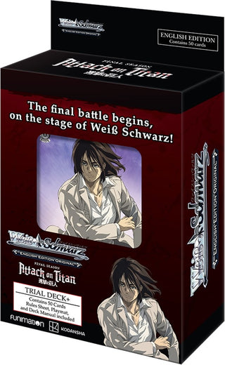 Attack on Titan: Final Season Trial Deck + [AOT3] - Weiss Schwarz Sealed