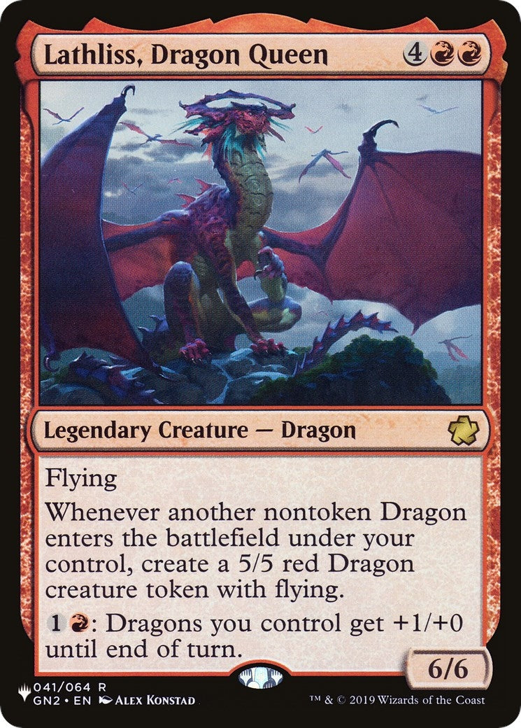 Lathliss Dragon Queen (41) [LIST] - MTG Single