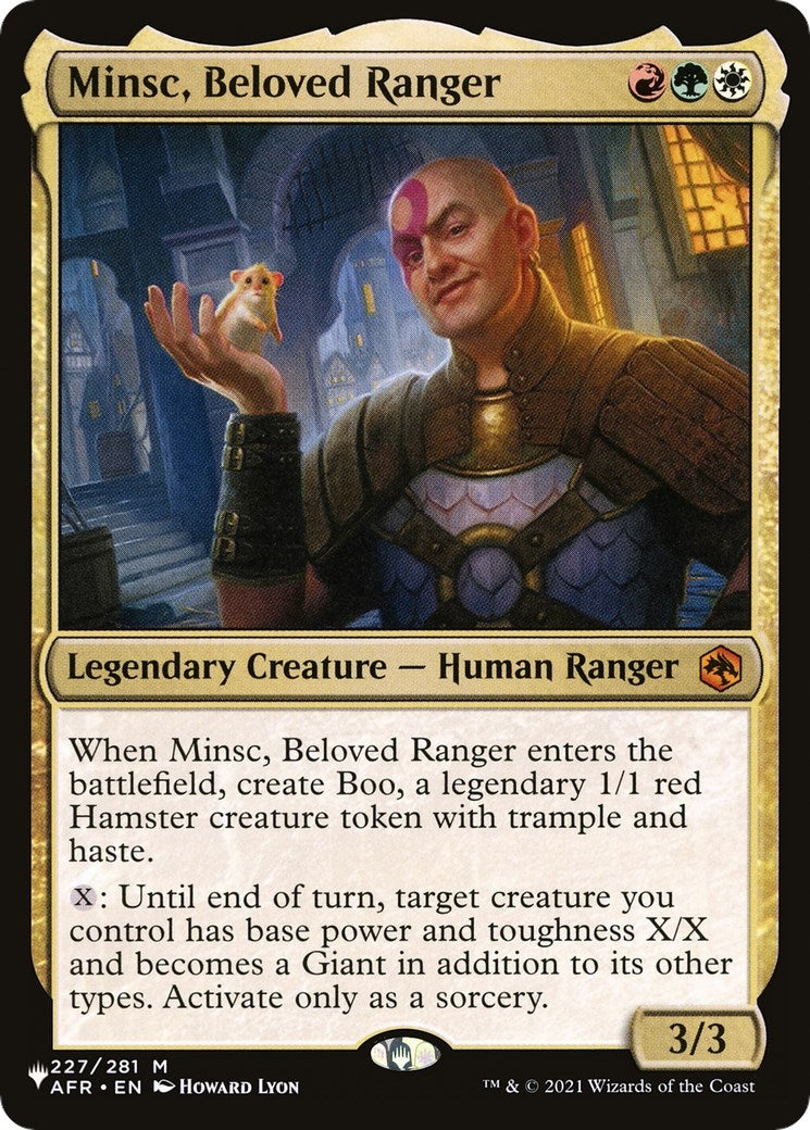Minsc Beloved Ranger (227) [LIST] - MTG Single