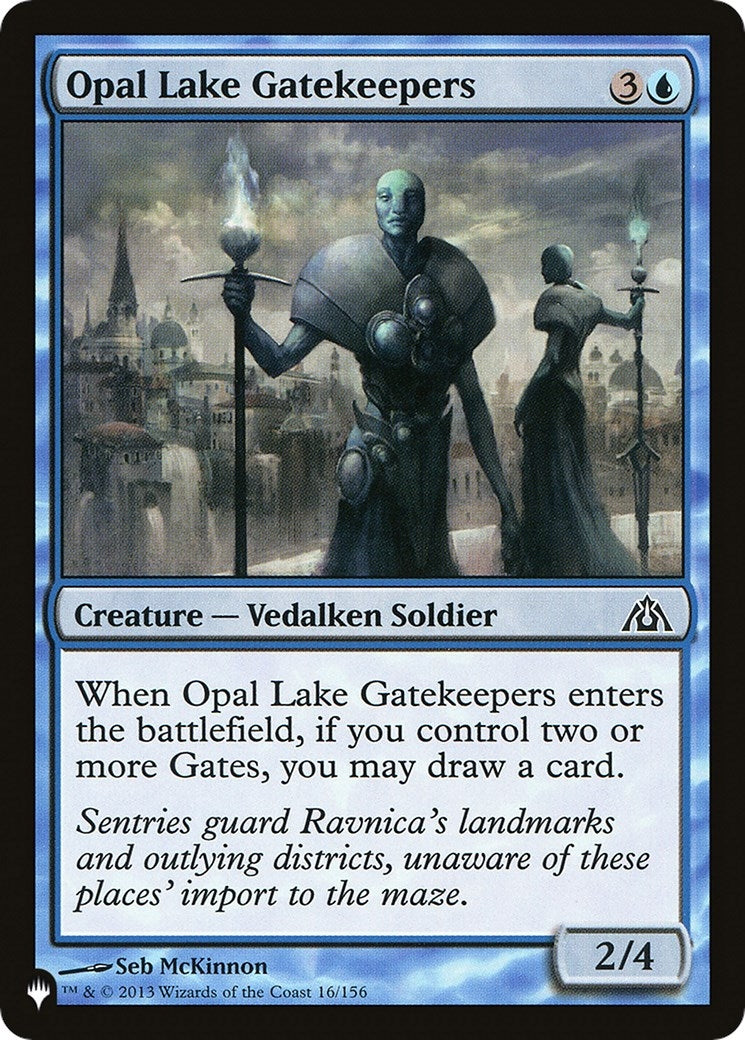 Opal Lake Gatekeepers (16) [LIST] - MTG Single