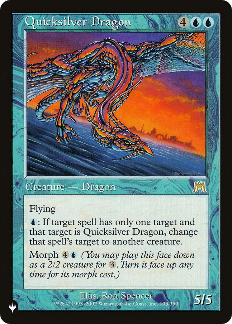 Quicksilver Dragon (103) [LIST] - MTG Single