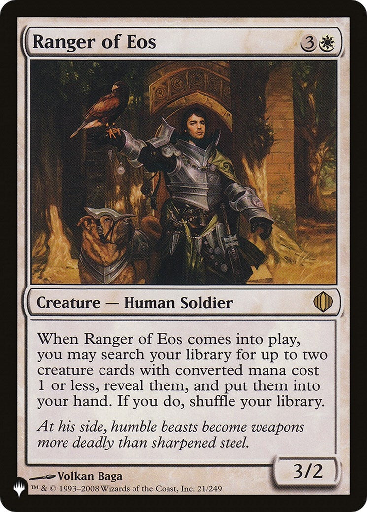 Ranger of Eos (21) [LIST] - MTG Single