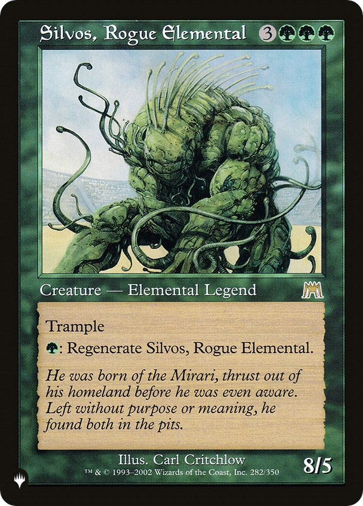 Silvos Rogue Elemental (282) [LIST] - MTG Single