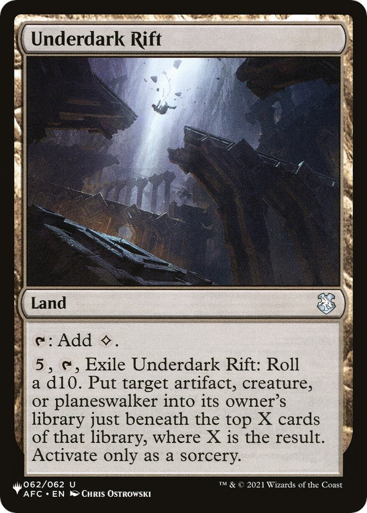 Underdark Rift (62) [LIST] - MTG Single