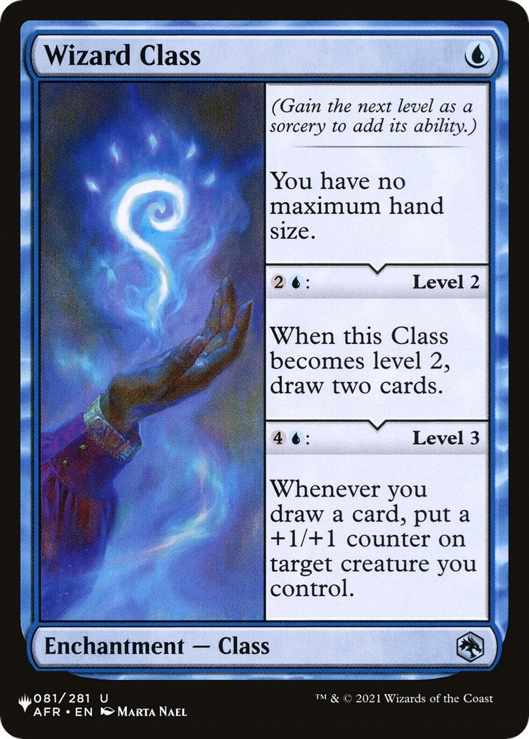 Wizard Class (81) [LIST] - MTG Single