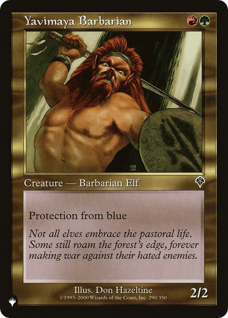 Yavimaya Barbarian (290) [LIST] - MTG Single