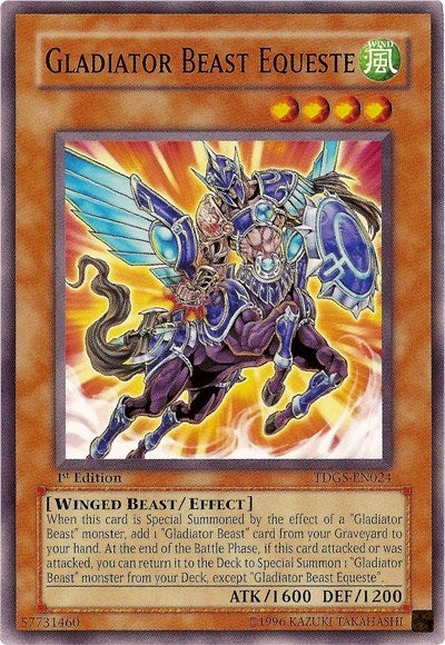 Gladiator Beast Equeste (24) - YuGiOh Single