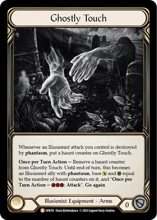 Ghostly Touch (151) [UPR] - Flesh and Blood TCG Single