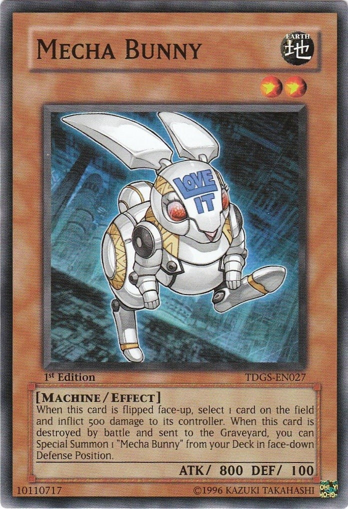 Mecha Bunny (27) - YuGiOh Single