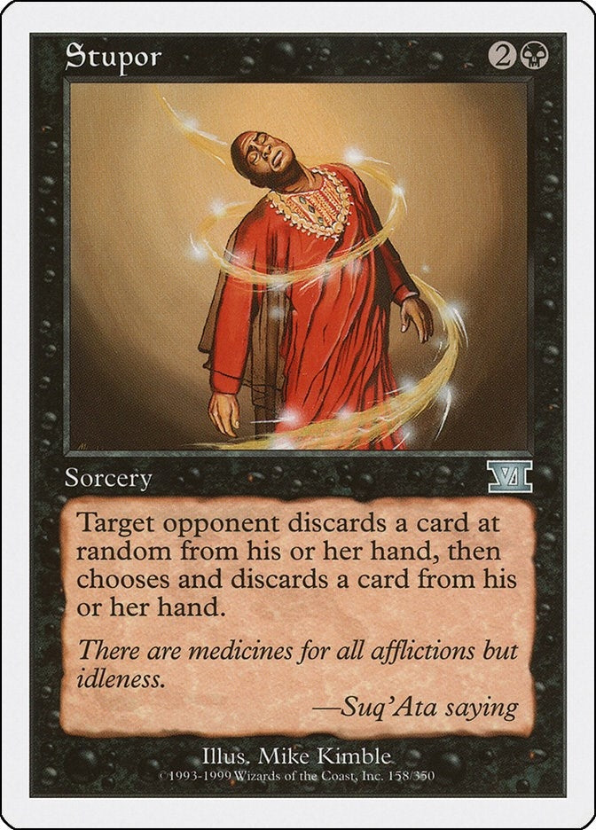 Stupor (158) [6ED] - MTG Single