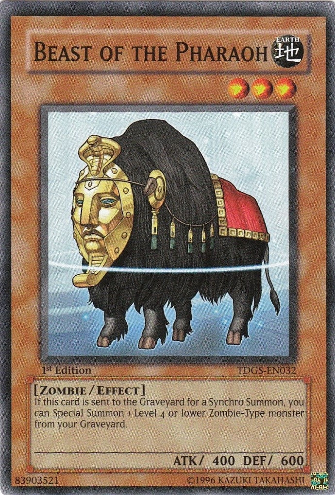 Beast of the Pharaoh (32) - YuGiOh Single