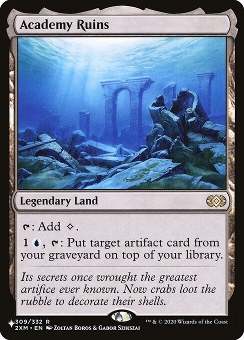 Academy Ruins (309) [LIST] - MTG Single