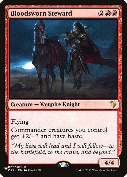 Bloodsworn Steward (22) [LIST] - MTG Single