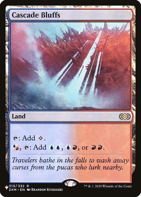 Cascade Bluffs (313) [LIST] - MTG Single