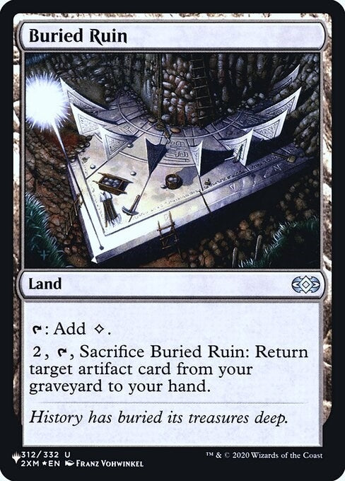 Buried Ruin (312) [LIST] - MTG Single