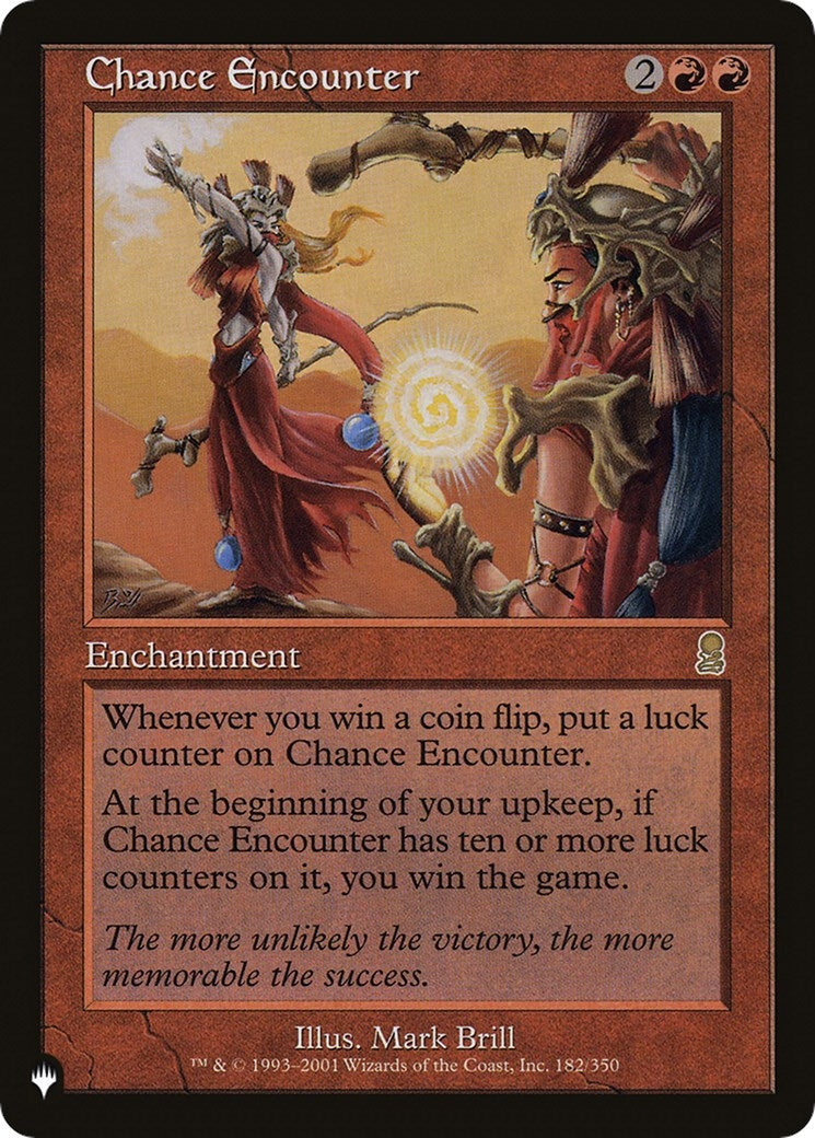 Chance Encounter (182) [LIST] - MTG Single