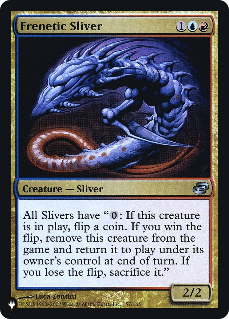Frenetic Sliver (157) [LIST] - MTG Single