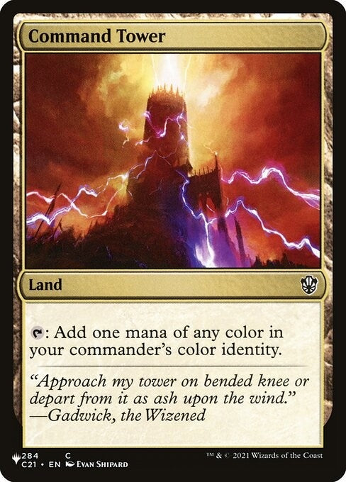 Command Tower (C21) (284) [LIST] - MTG Single