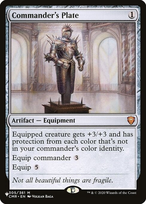 Commander’s Plate (305) [LIST] - MTG Single