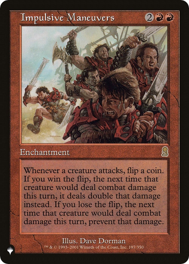Impulsive Maneuvers (197) [LIST] - MTG Single