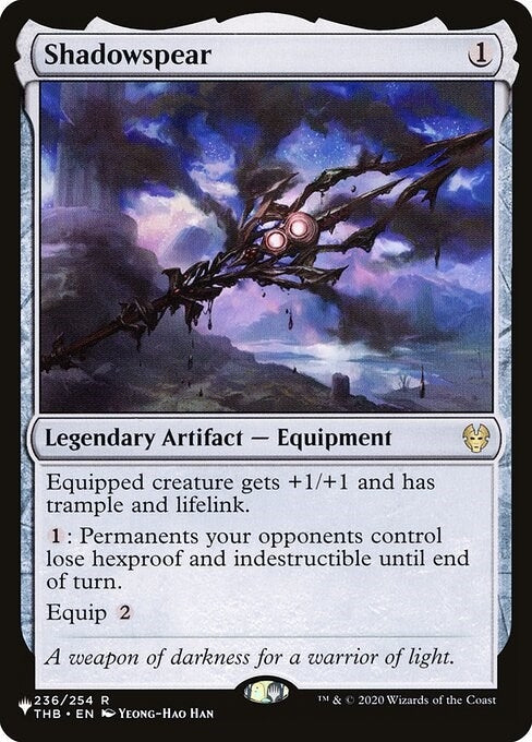 Shadowspear (236) [LIST] - MTG Single